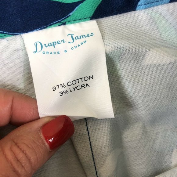 Draper James Floral Stretch A-Line Skirt 14 NWT - Picture 5 of 5